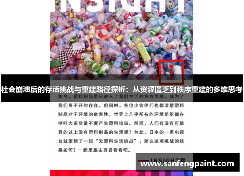 社会崩溃后的存活挑战与重建路径探析：从资源匮乏到秩序重建的多维思考